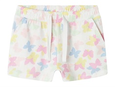 Name It shorts white with butterfly print
